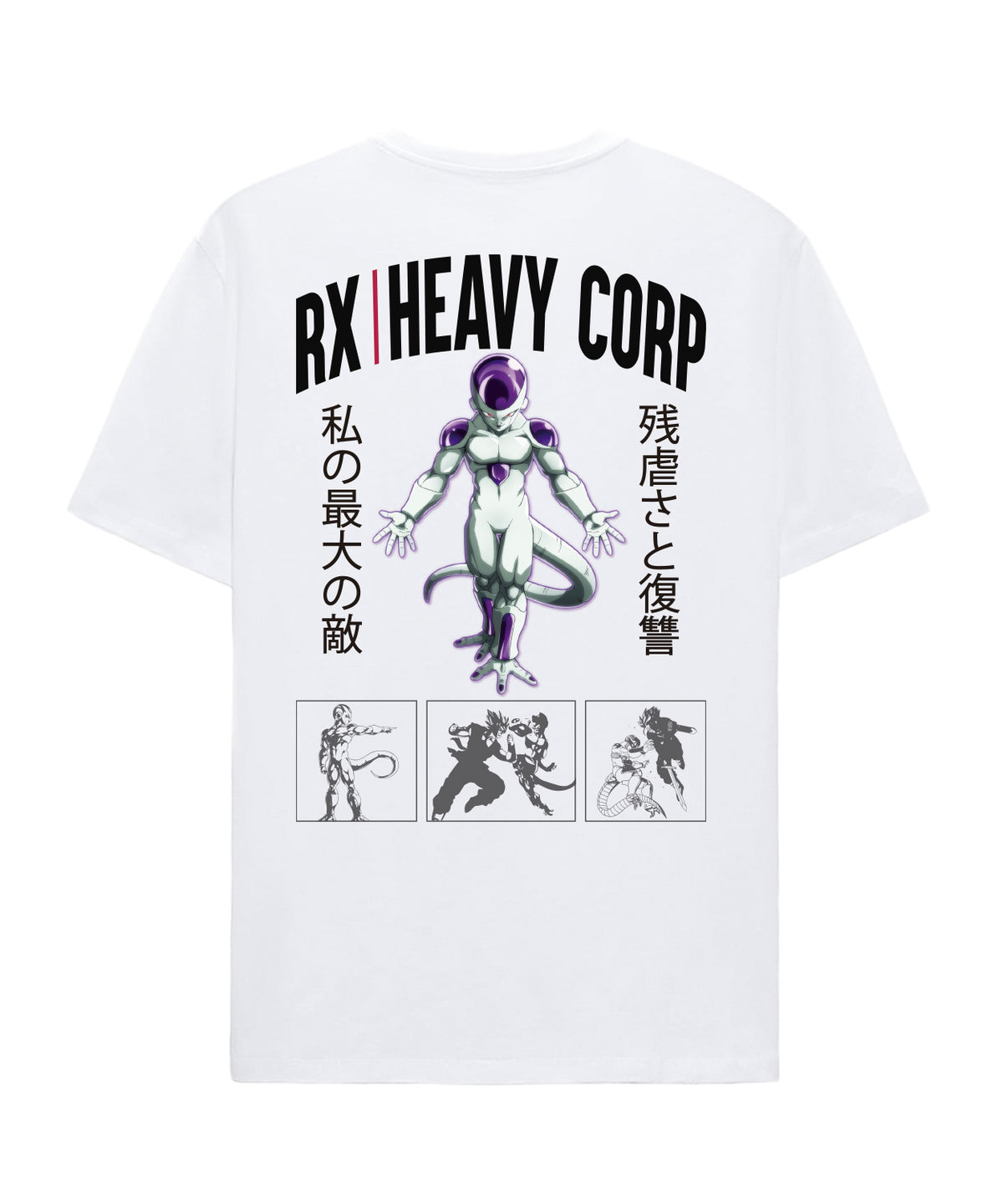 Camiseta Cross Training oversize - Freezer · Colección Saiyans y Villanos