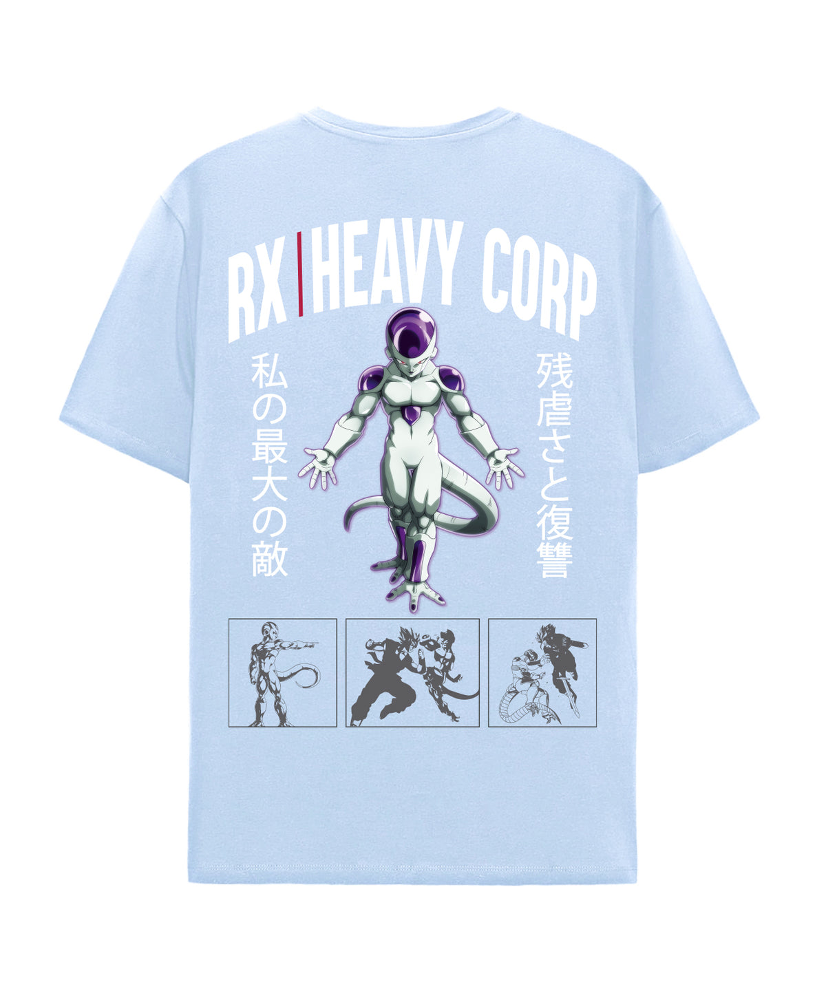 Camiseta Cross Training oversize - Freezer · Colección Saiyans y Villanos