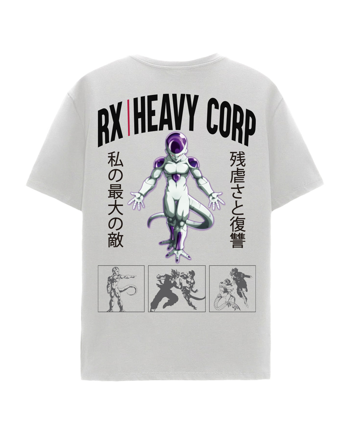 Camiseta Cross Training oversize - Freezer · Colección Saiyans y Villanos