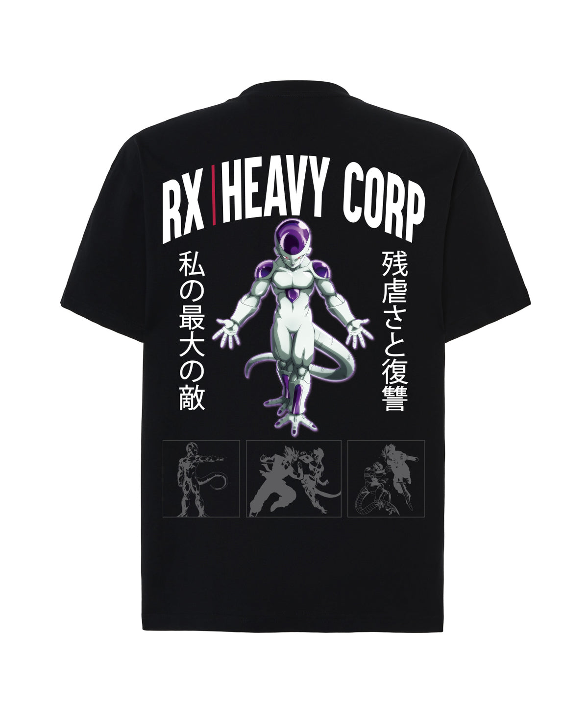 Camiseta Cross Training oversize - Freezer · Colección Saiyans y Villanos