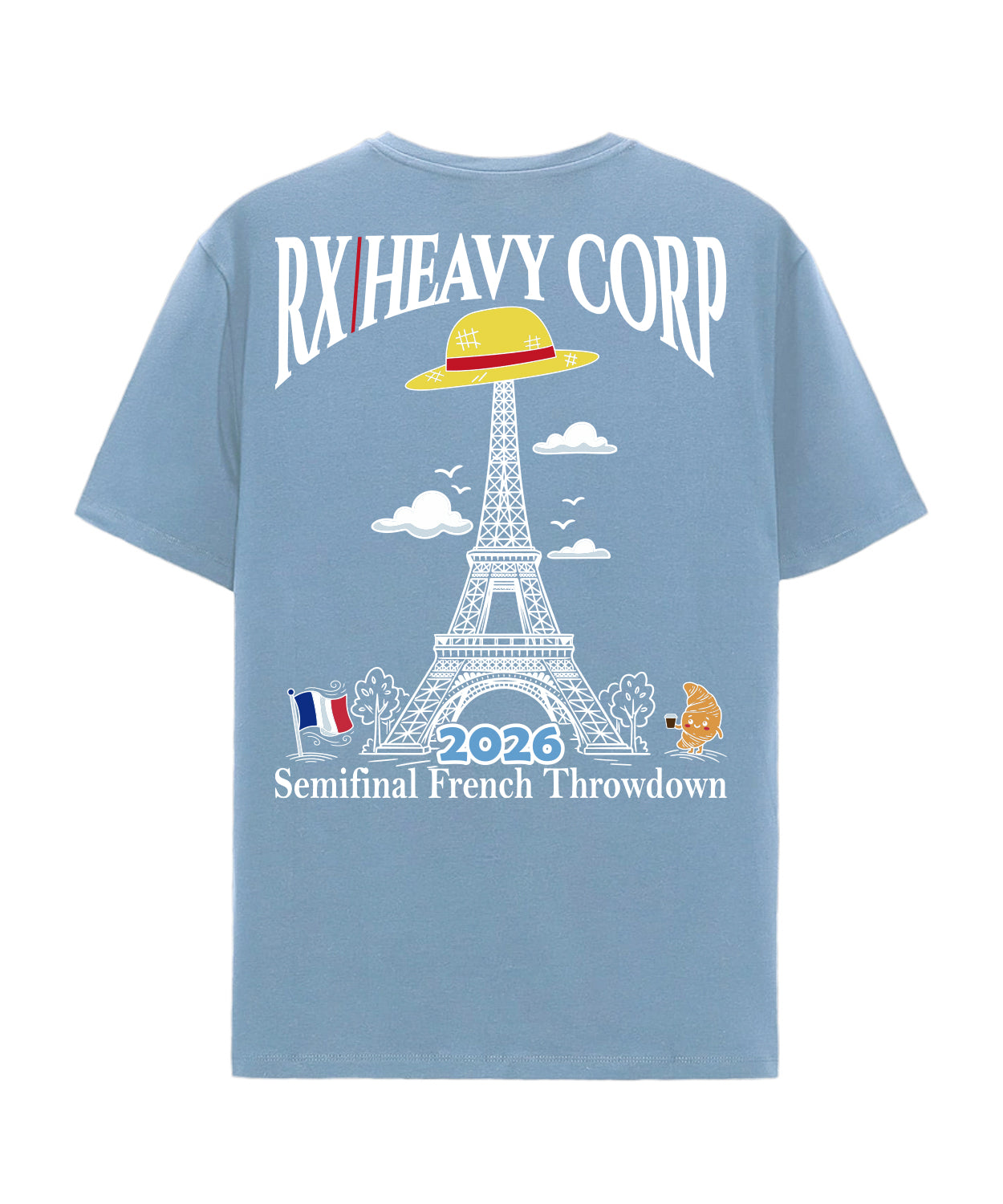 Camiseta Cross Training oversize - Semifinals French 2026