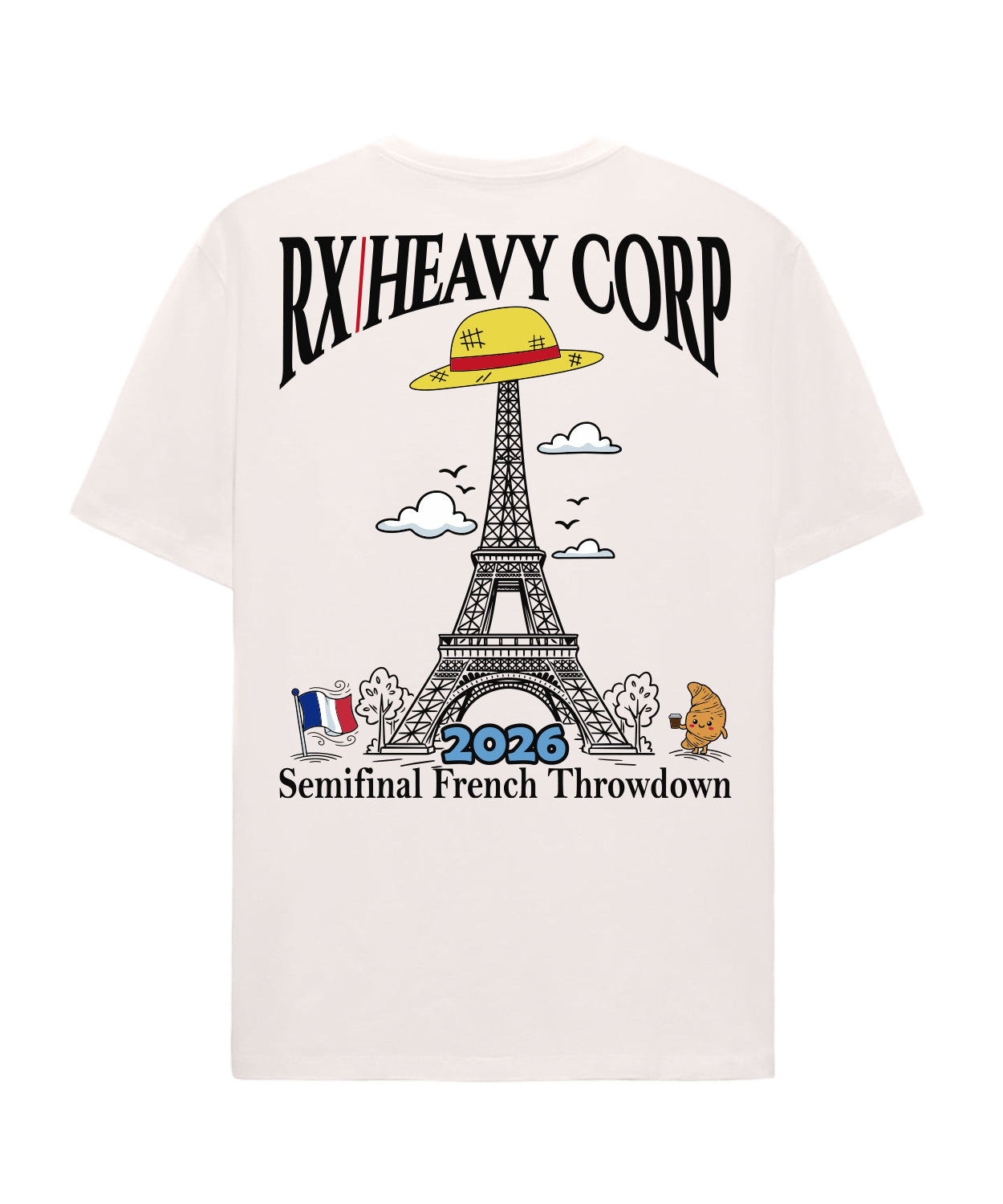 Camiseta Cross Training oversize - Semifinals French 2026