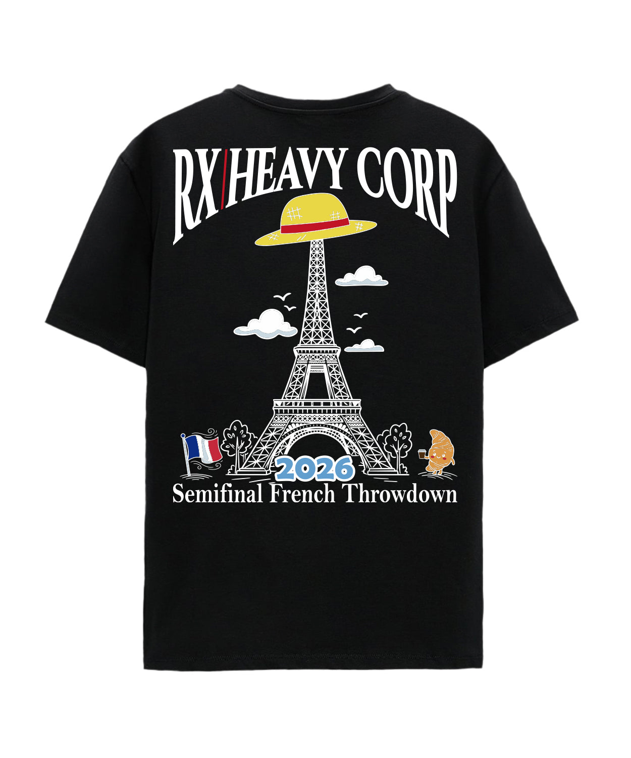 Camiseta Cross Training oversize - Semifinals French 2026