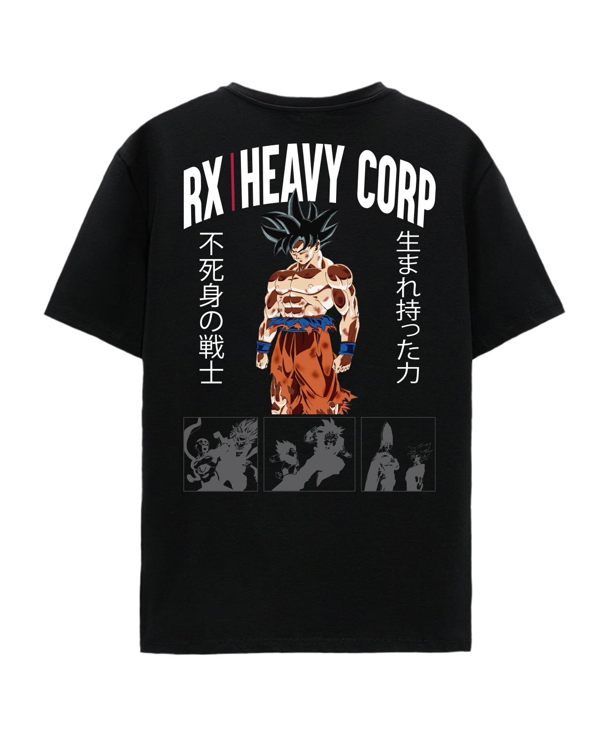 Camiseta Cross Training oversize - Saiyan Goku