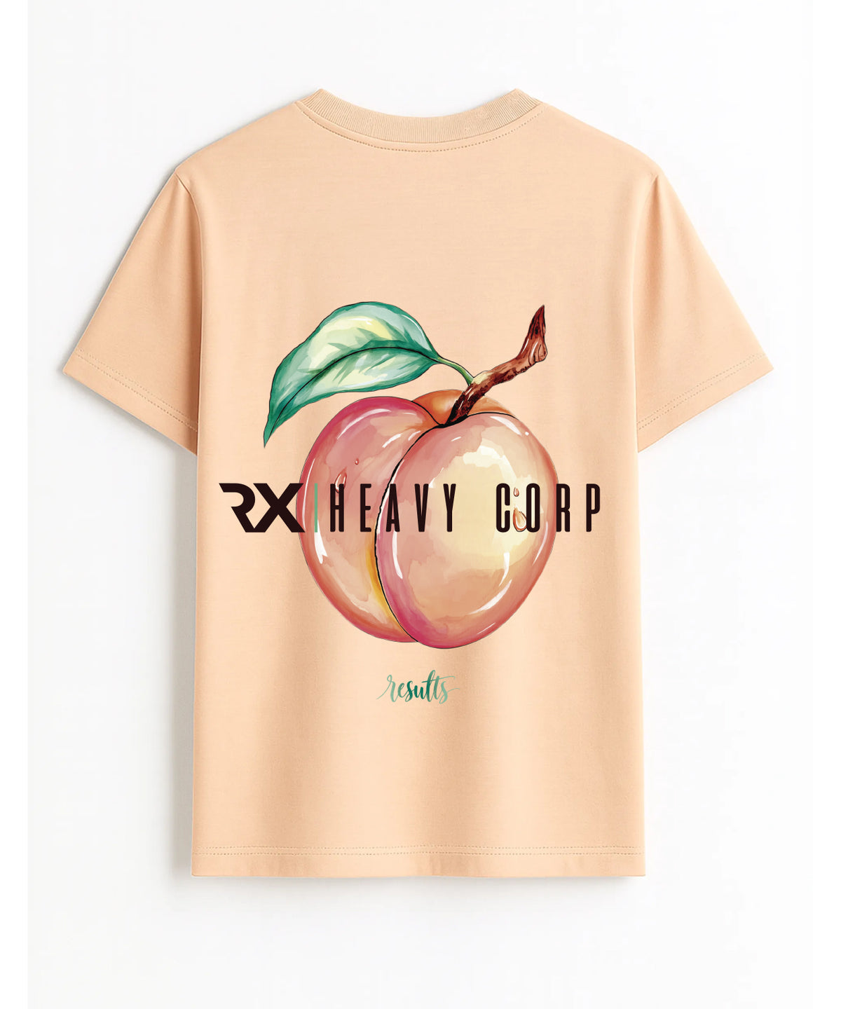Camiseta oversize - Melocotón - Results en varios colores