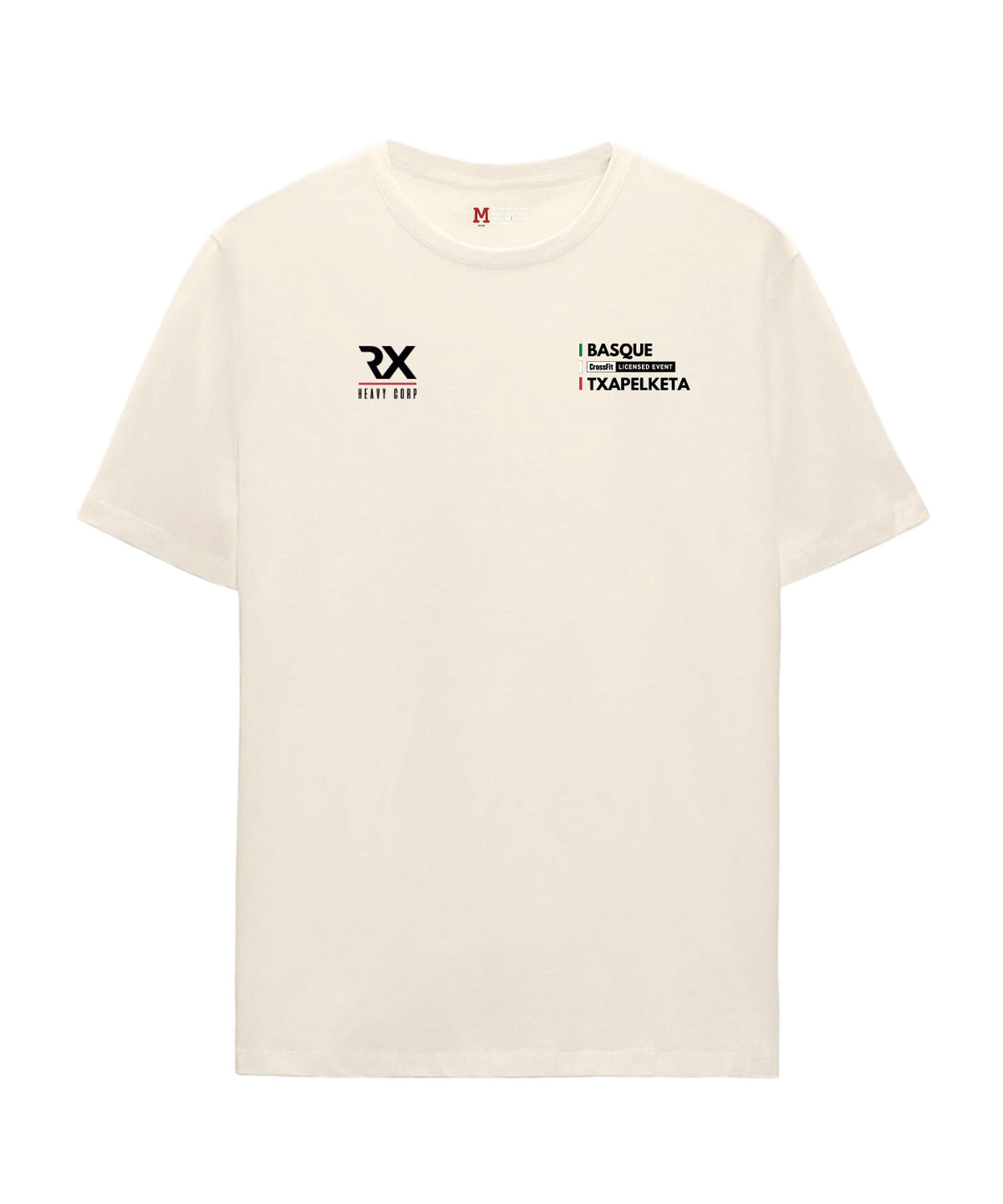 Camiseta Cross Training oversize - NOMBRE BANDERA PERSONALIZADA · Drop Txapelketa