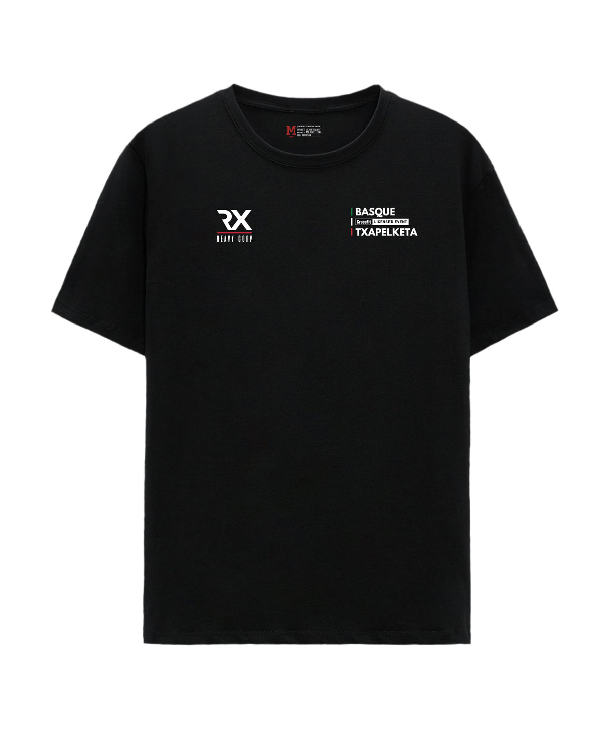 Camiseta Cross Training oversize - NOMBRE BANDERA PERSONALIZADA · Drop Txapelketa