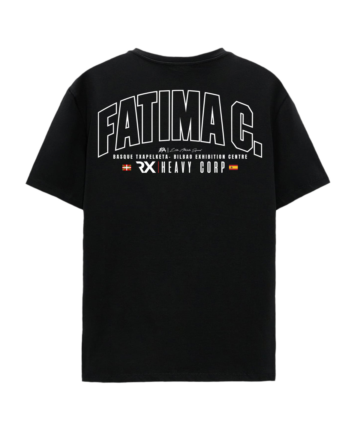 Camiseta Cross Training oversize - NOMBRE BANDERA PERSONALIZADA · Drop Txapelketa