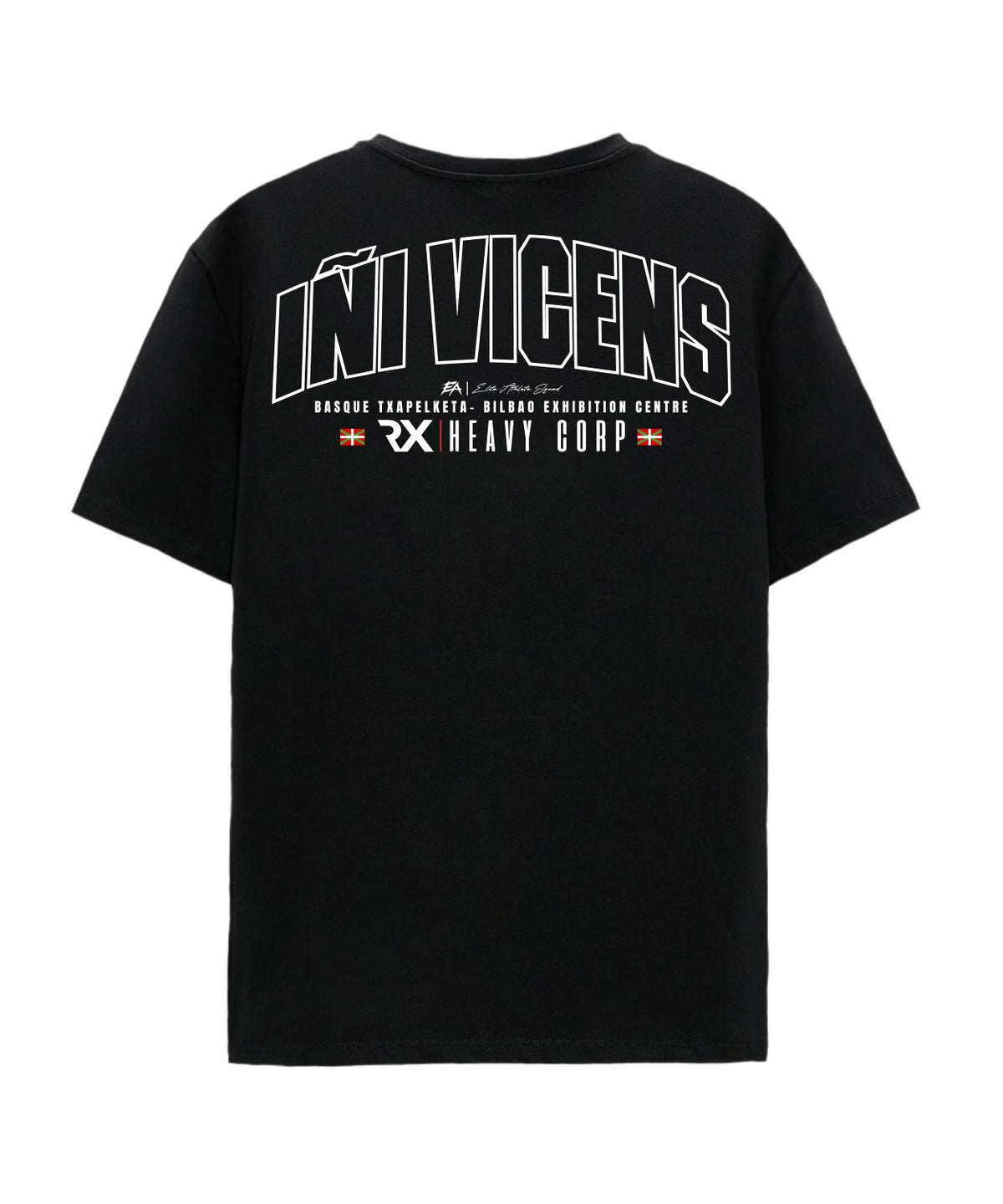 Camiseta Cross Training oversize - NOMBRE BANDERA PERSONALIZADA · Drop Txapelketa