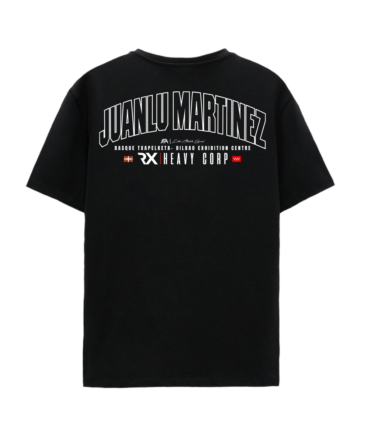 Camiseta Cross Training oversize - NOMBRE BANDERA PERSONALIZADA · Drop Txapelketa