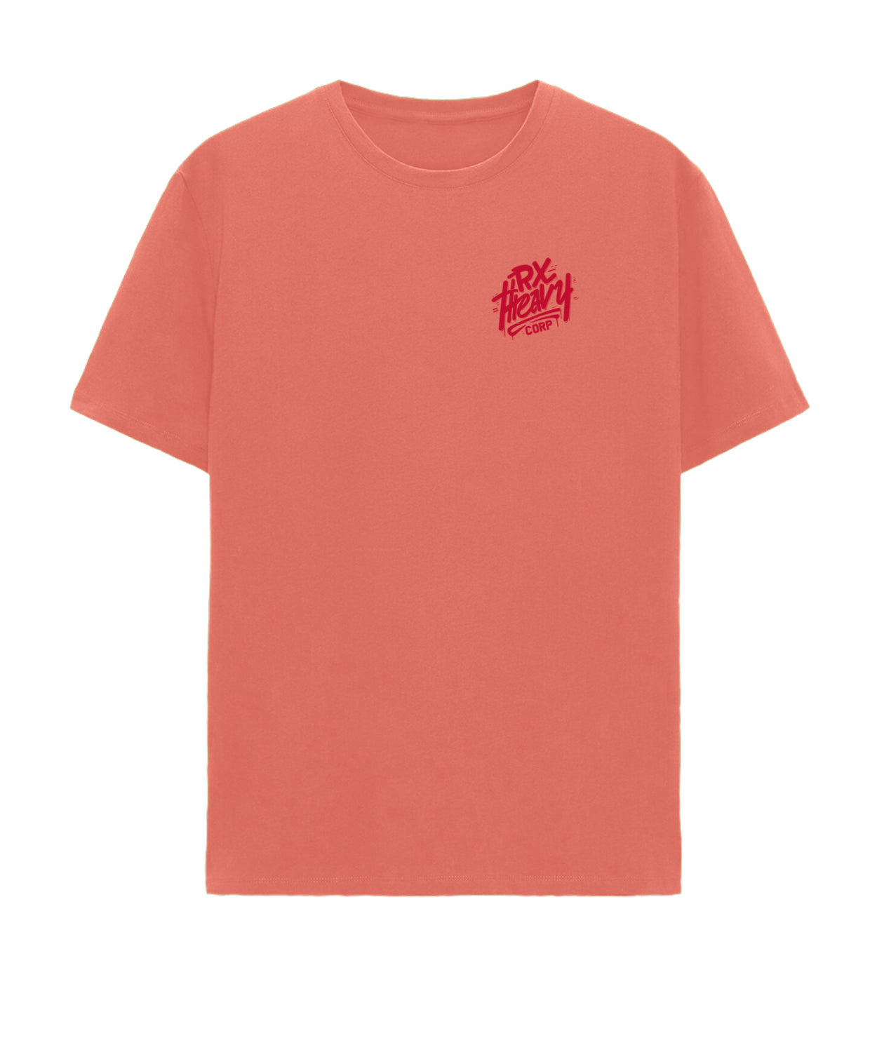 Camiseta deportiva algodón - Personal Use Only - naranja salmón