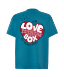 Camiseta urbana oversize - Love is in the BOX