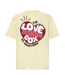 Camiseta urbana oversize - Love is in the BOX