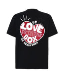 Camiseta urbana oversize - Love is in the BOX