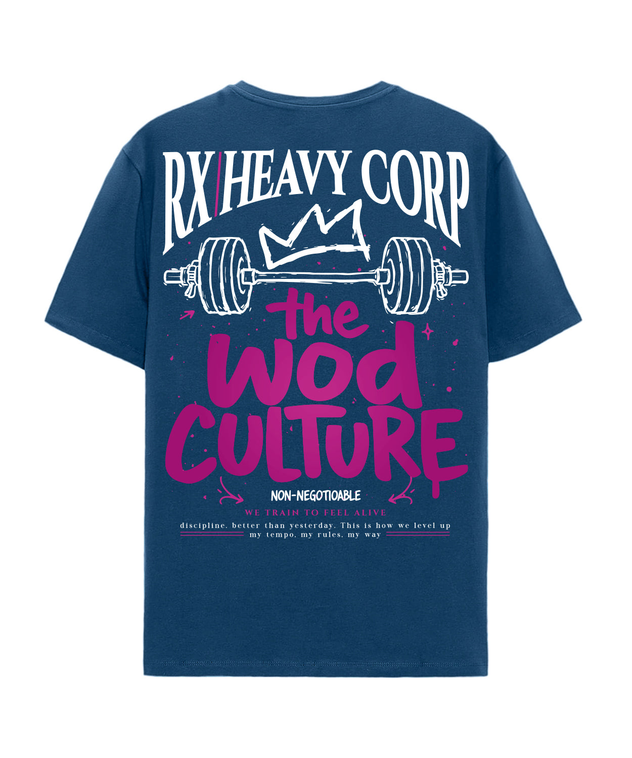 Camiseta urbana oversize - Wod Culture | Cross Training & Moda Urbana | negra beige azul verde