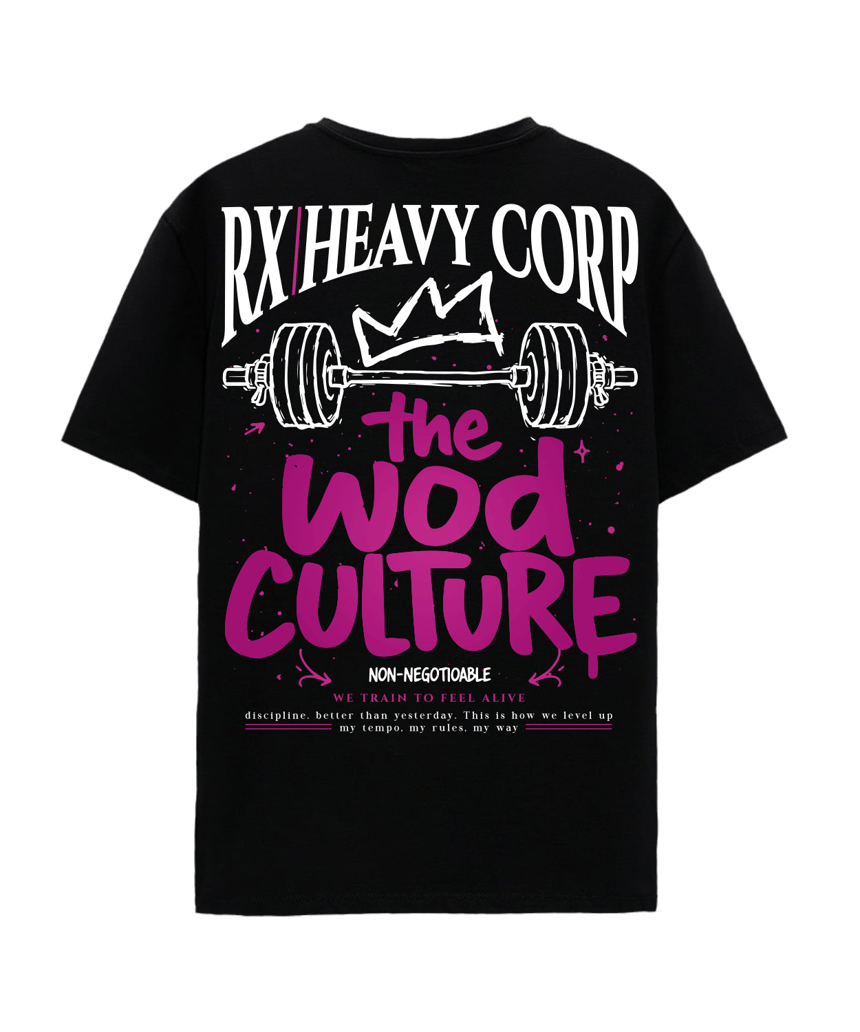 Camiseta urbana oversize - Wod Culture