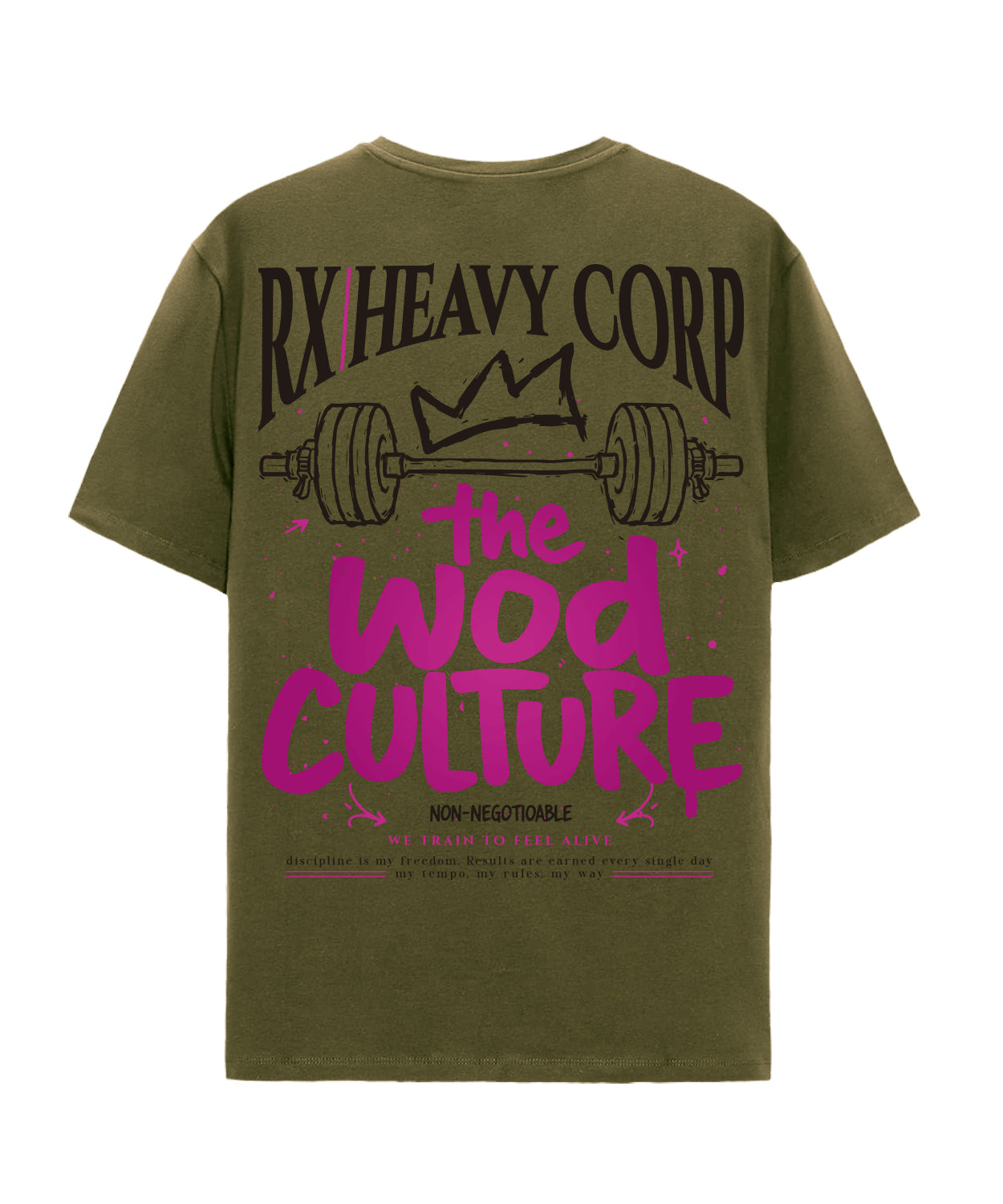 Camiseta urbana oversize - Wod Culture