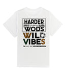 Camiseta Urbana Training algodón - Wild Vibes - blanca o negra