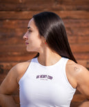 Top entallado - My enemy Myself - Cross Training & Moda Urbana | blanco y negro