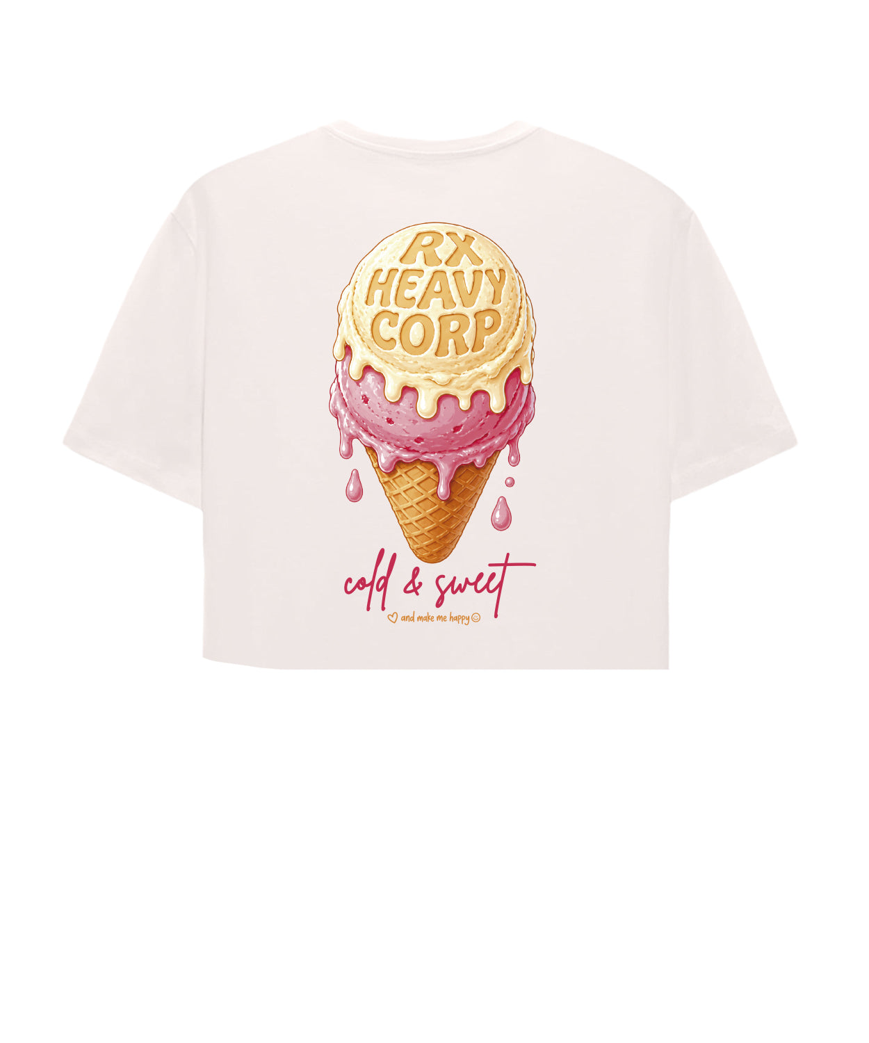 Crop oversize - Helado cold sweet