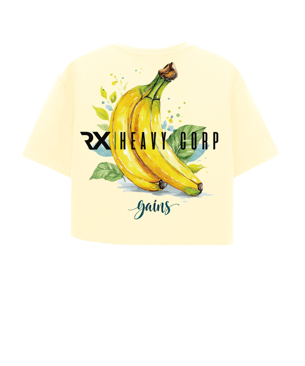 Crop top oversize - Platanos - Gains en varios colores