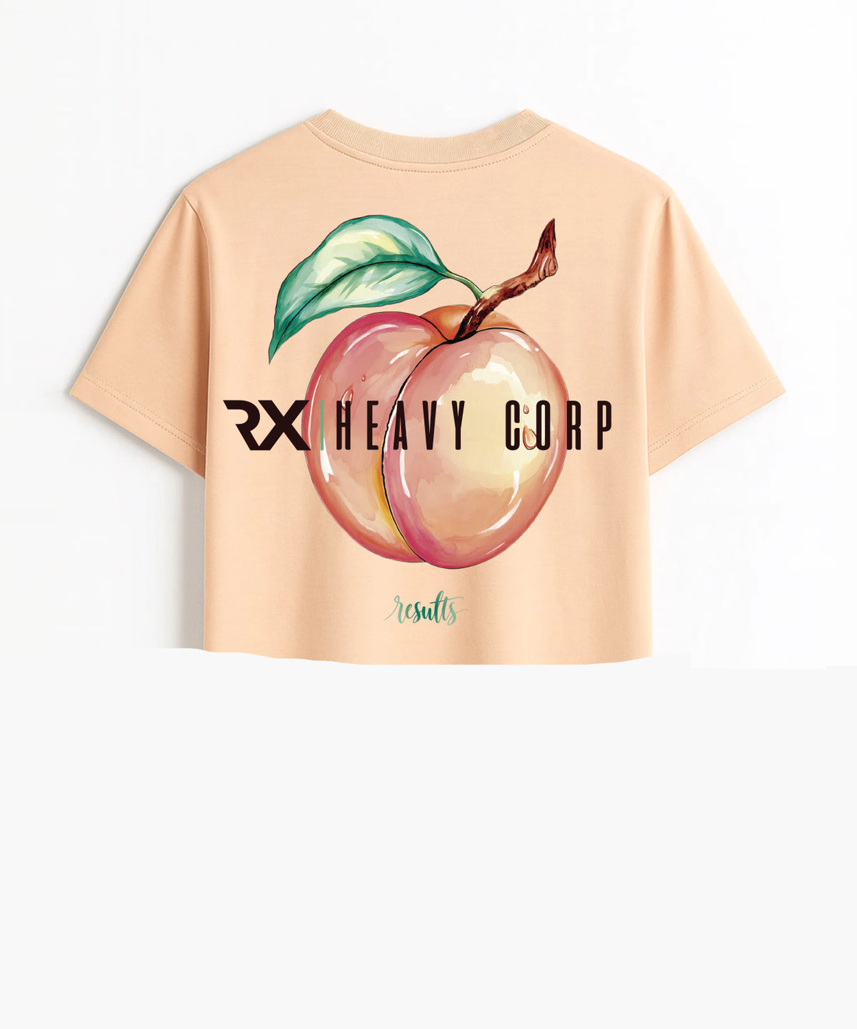 Crop top oversize - Melocotón - Results en varios colores