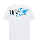 Camiseta urbana oversize - OnlyFuns Logo | Cross Training & Moda Urbana | Negro, Blanco