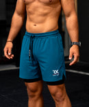 Pantalón Corto doble con malla - varios colores