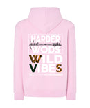 Rx Heavy Corp - Sudadera Regular Fit - WILD VIBES verde claro negro rosa
