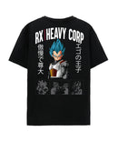 Camiseta Cross Training oversize - El principe del Saiyan - Vegeta