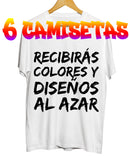 Pack 6 Camisetas CrossTraining - Corp - PROMO week outfit