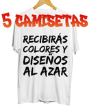 Pack 5 Camisetas CrossTraining - Corp - PROMO
