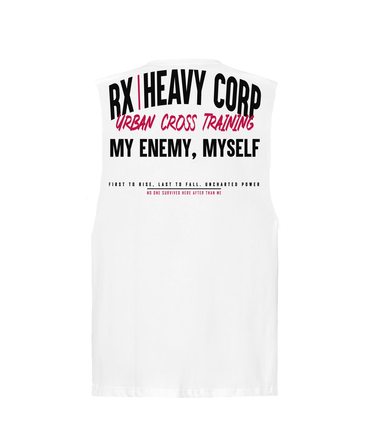 Camiseta sin mangas - My Enemy, Myself | Cross Training & Moda Urbana | varios colores