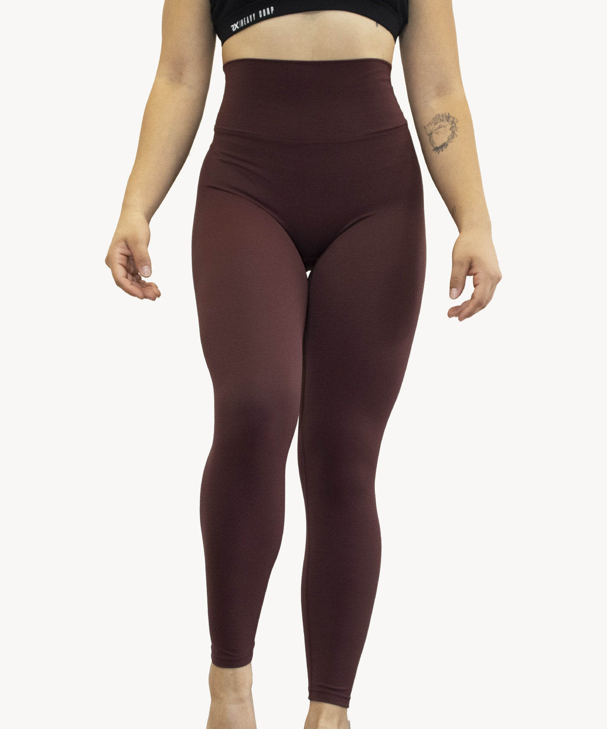 Push Up Leggings Burdeos Mujer Mallas Leggins Burdeo Kalinga Ashok