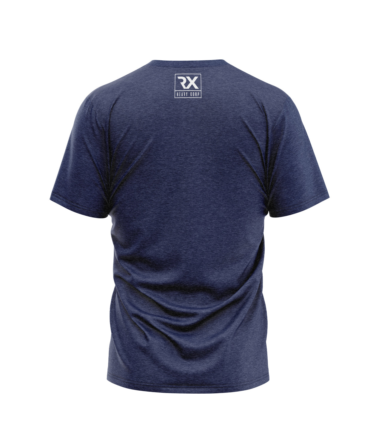Camiseta triblend algodón y elástico - Squat SNATCH - burdeos y azul