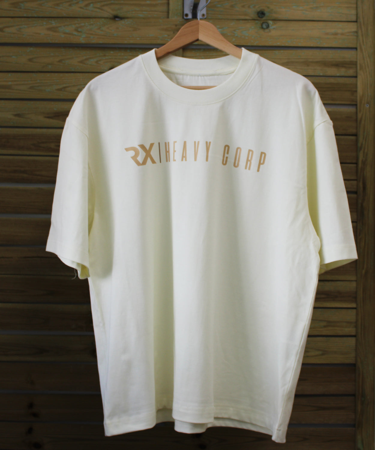 Camiseta Oversize algodón 100% - CLASS - beige