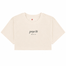 Crop oversize - French Throwdown Pega là