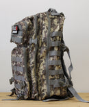 MOCHILA TÁCTICA MILITAR Camuflaje Marrón 50L RX HEAVY: Resistencia y Versatilidad en Cross Training